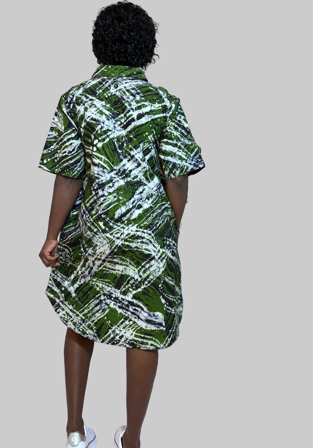 Batiki Shirt Dress
