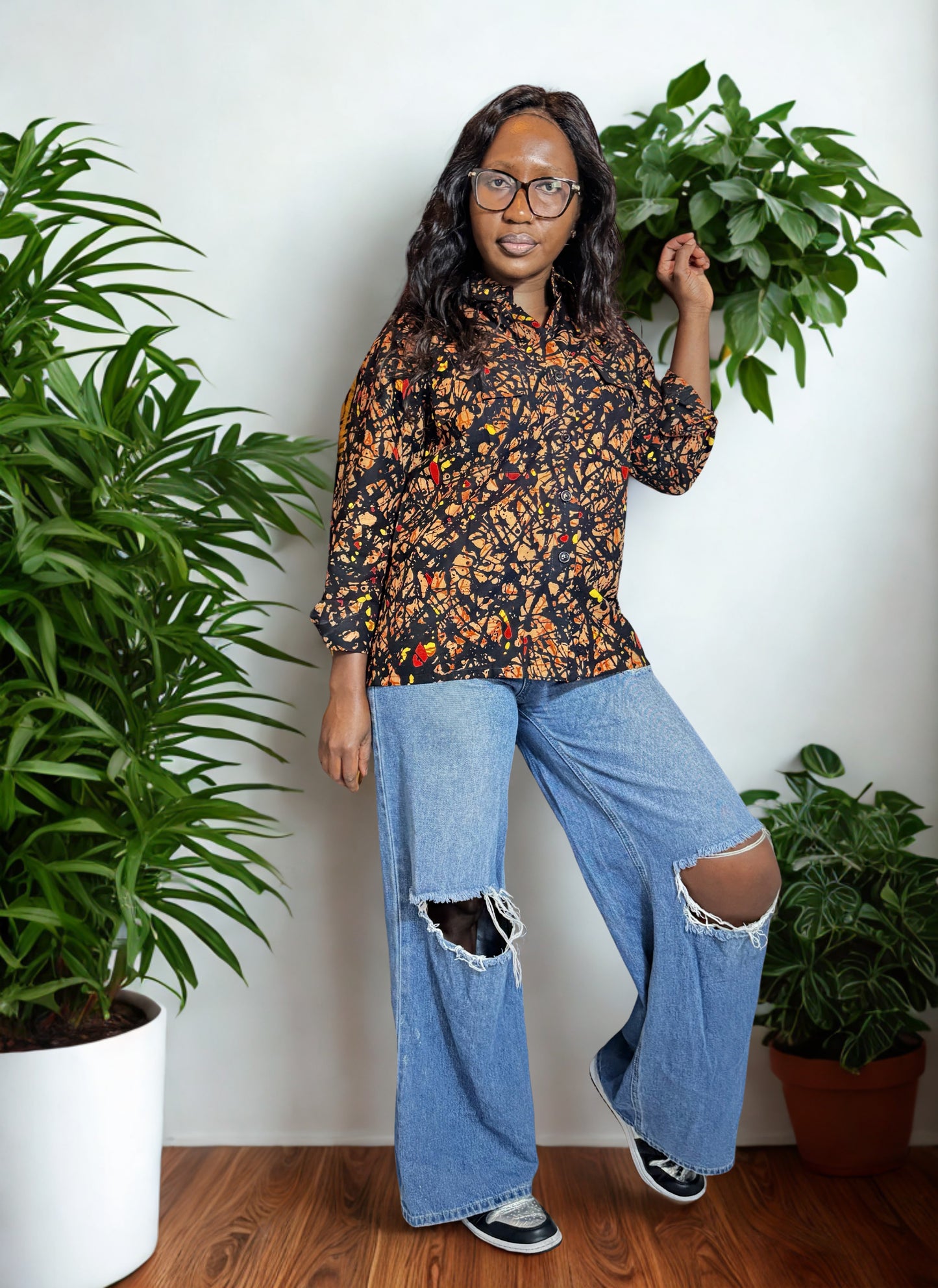 Boo kitenge shirt