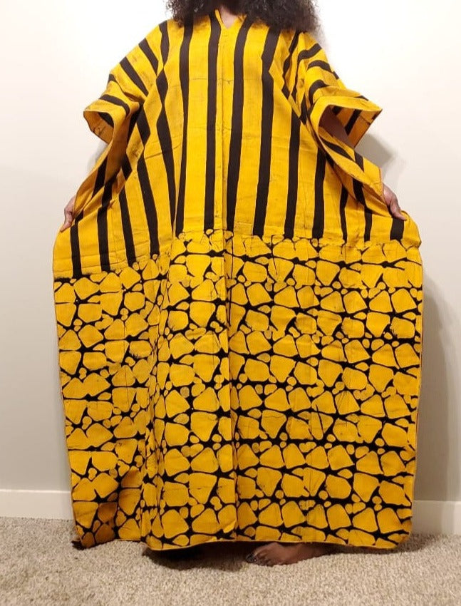 Yellow Zebra-boubou