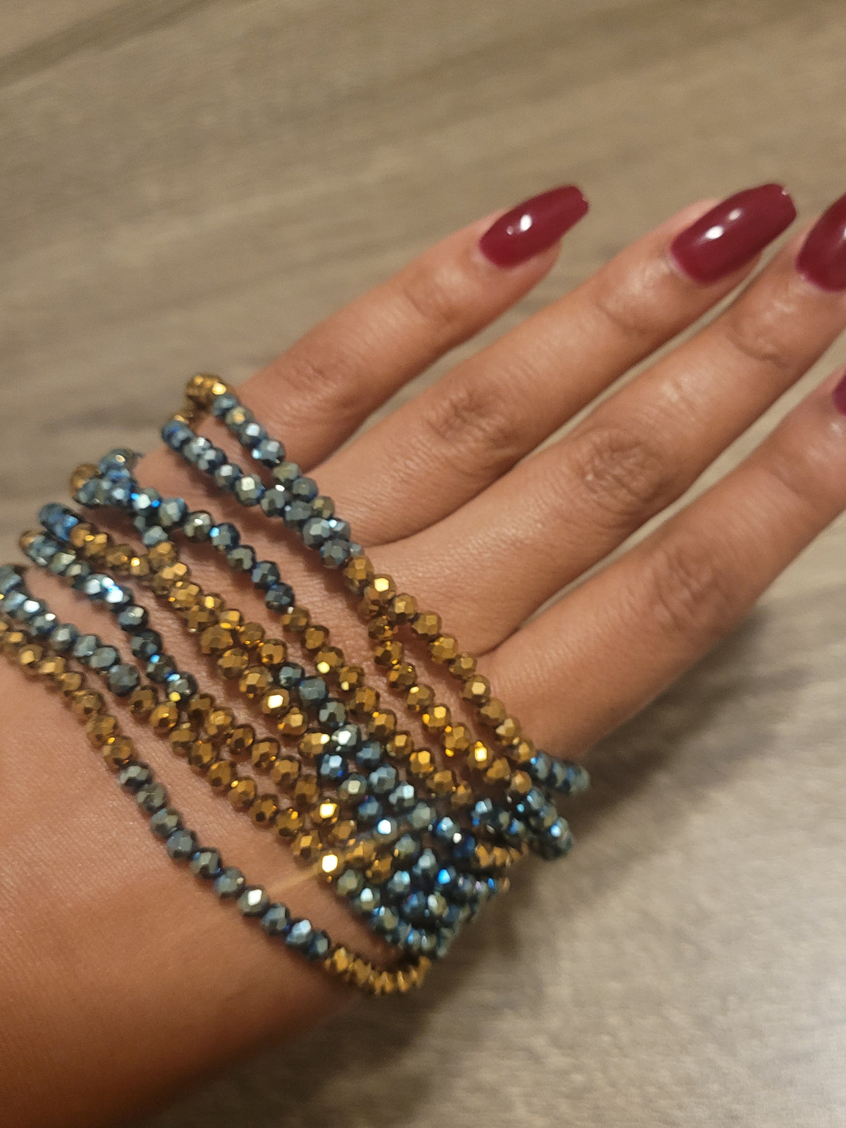 Cleopatra crystal beads