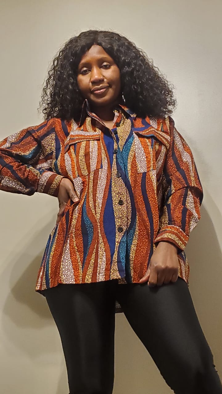 Boo kitenge shirt