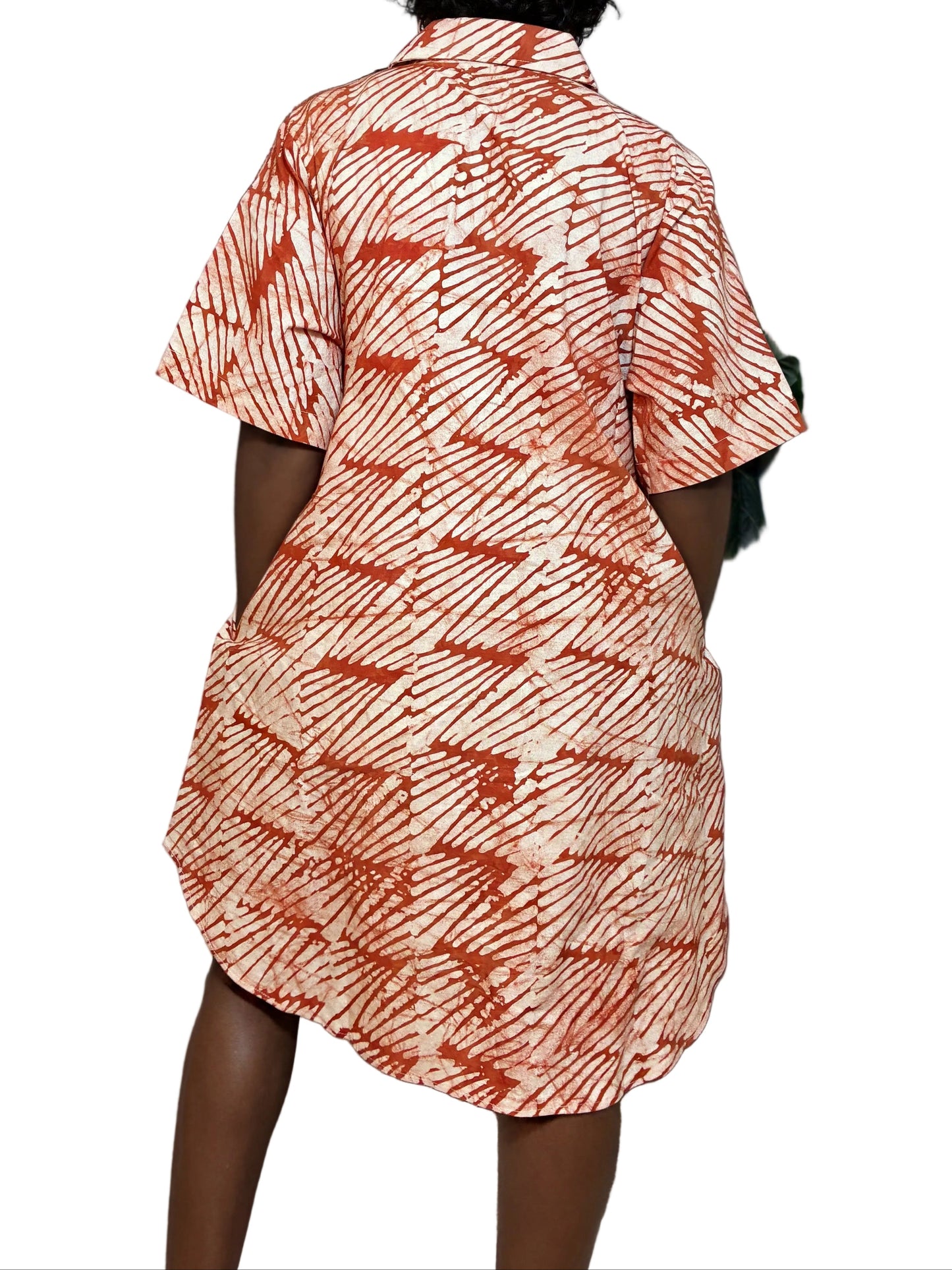 Batiki Shirt Dress
