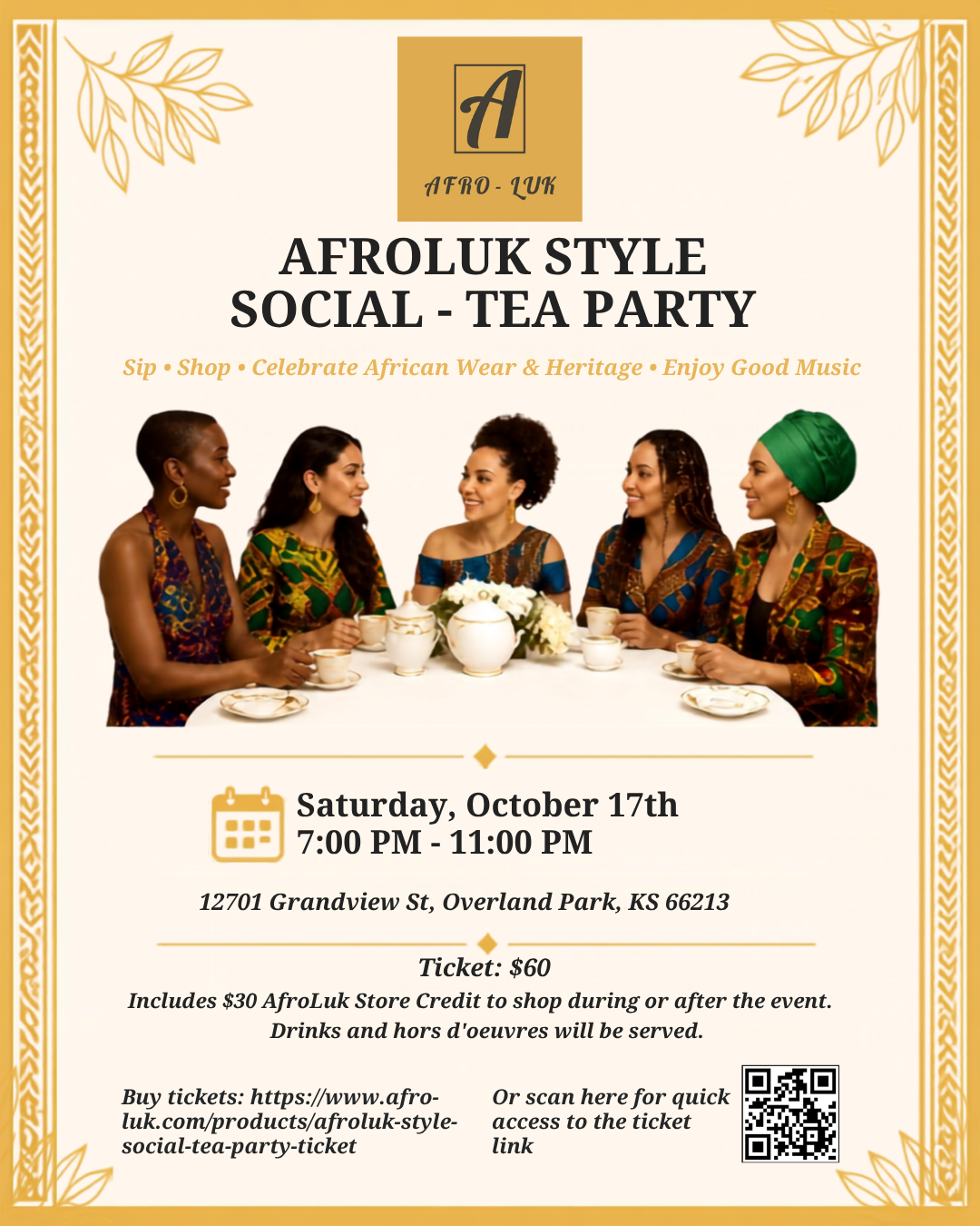 AfroLuk Style Social – Tea Party