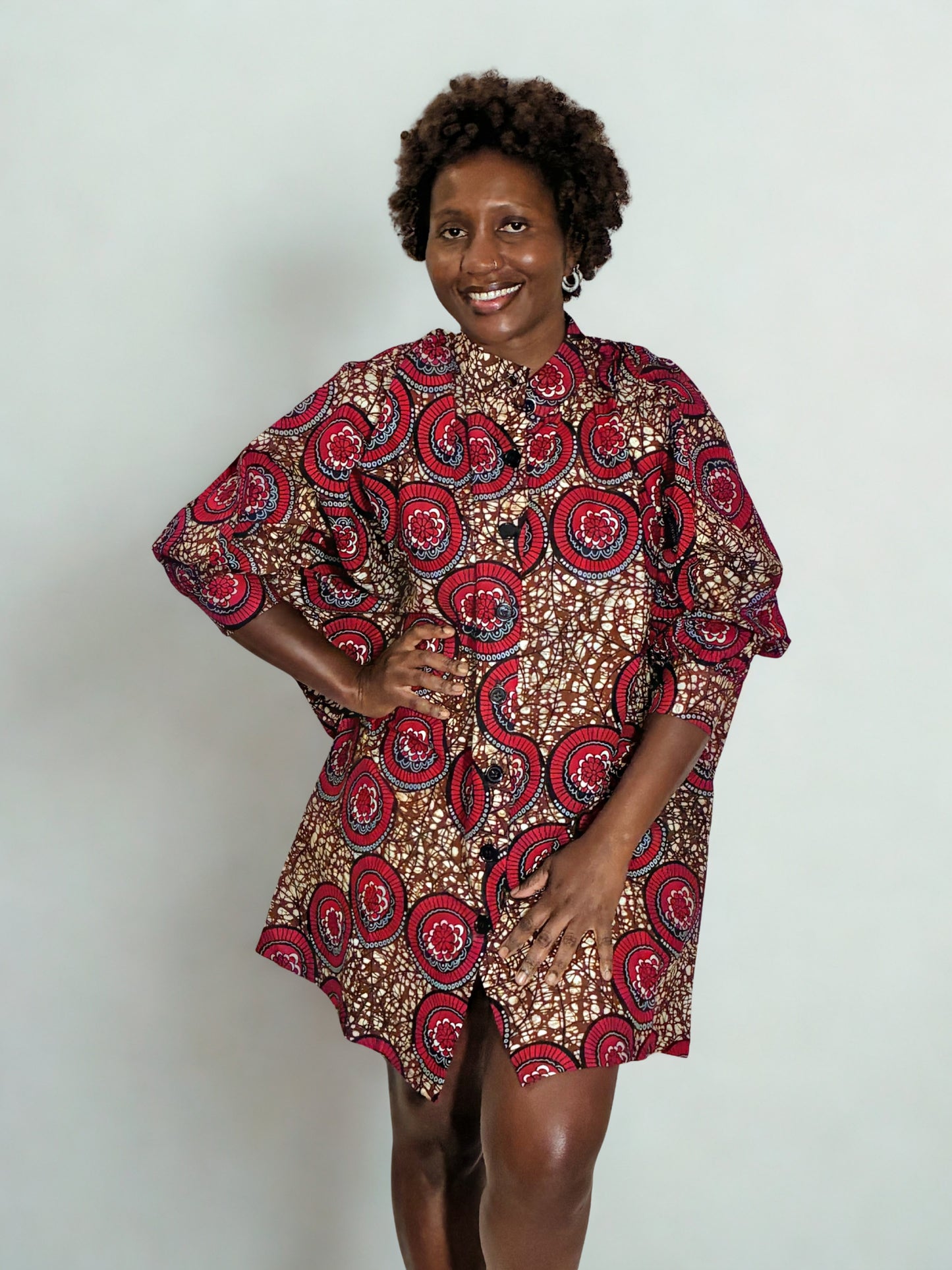 Kipepeo shirt dress