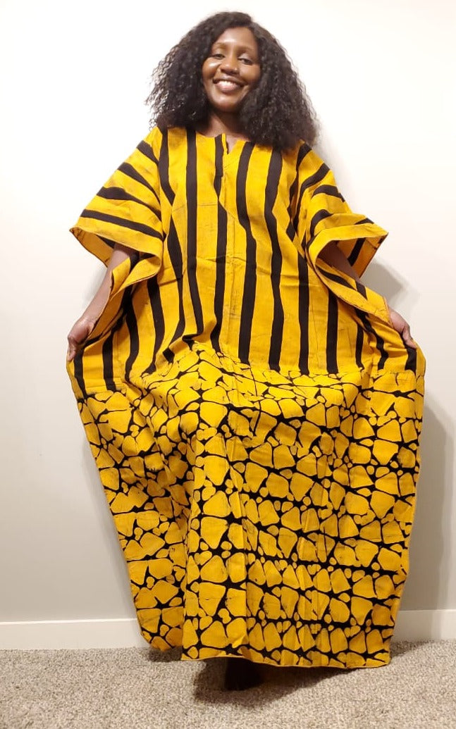 Yellow Zebra-boubou