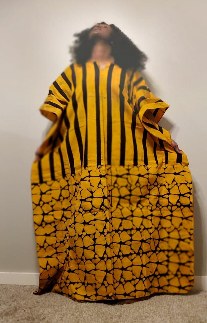 Yellow Zebra-boubou