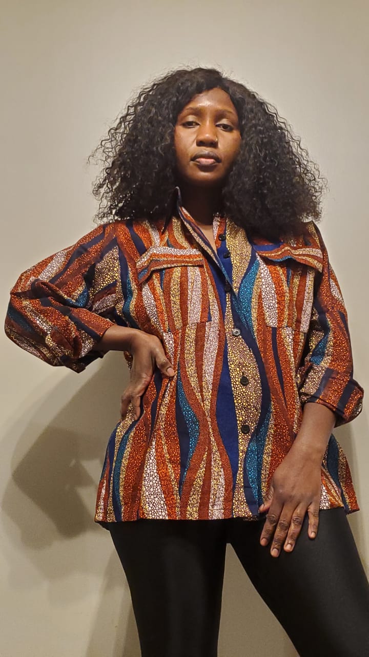 Boo kitenge shirt